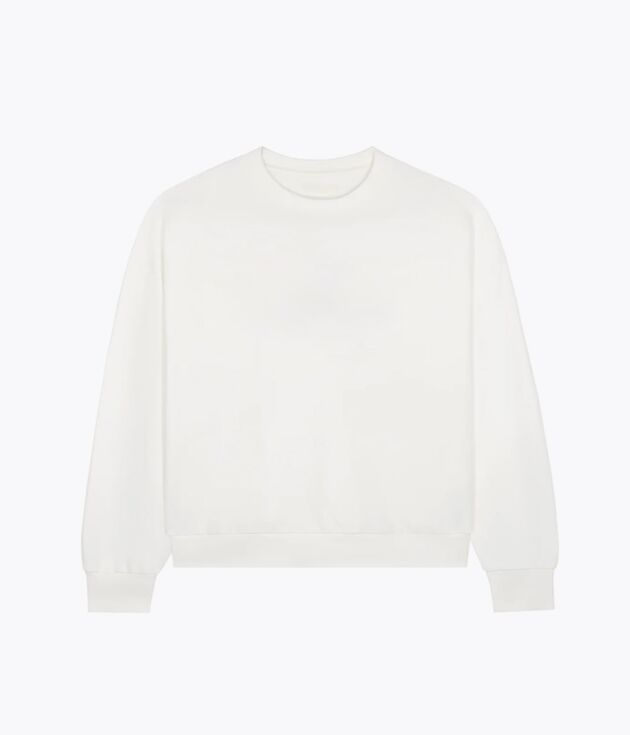 Classic White Sweatshirt