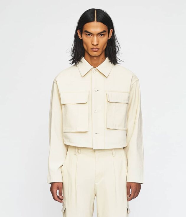 Minimalist Cropped Jacket