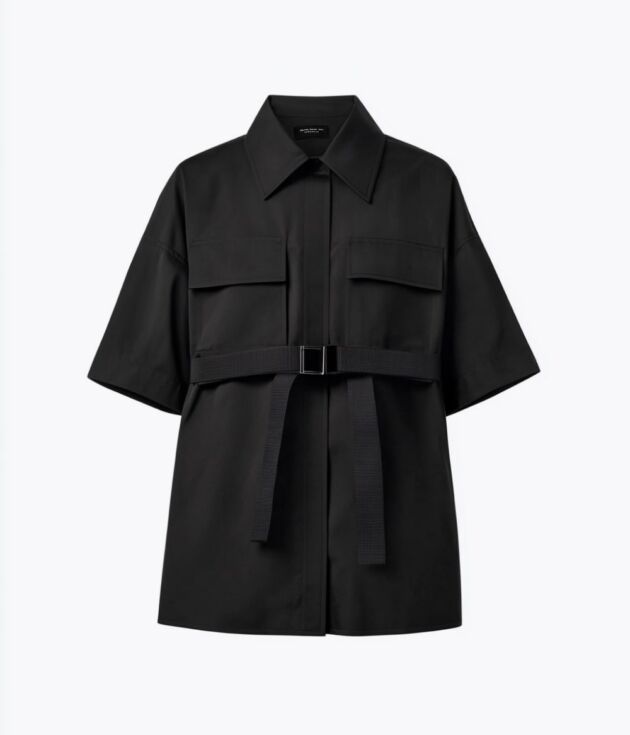 Belted Utility Shirt